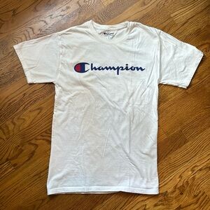 CHAMPION white Tshirt